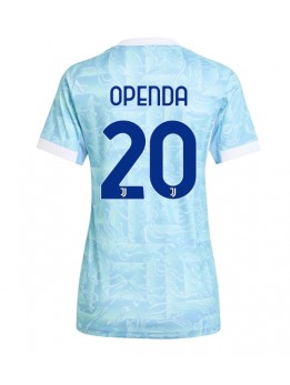 Juventus Lois Openda #20 Replika Borta Kläder Dam 2025-26 Kortärmad